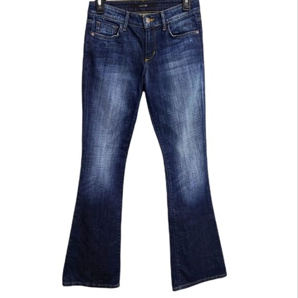 Joe's Jeans Womens Size 24 Boot Cut Mid-Rise Blue Dark Wash - Picture 1 of 6